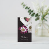 Japanischer inspirierter Sushi-Kochs-Catering Visitenkarte (Stehend Vorderseite)