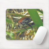Japanischer Käfer Mousepad (Mit Mouse)