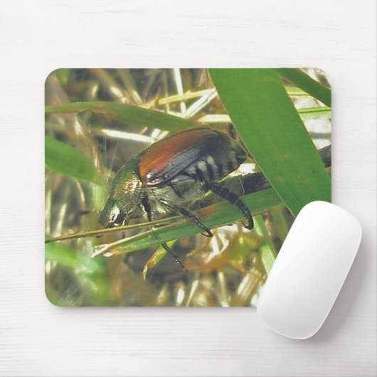 Japanischer Käfer Mousepad (Mit Mouse)
