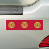 Japanischer Kaiser, Japan-Flagge Autoaufkleber (Auf Auto)