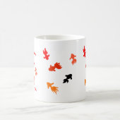 Japanischer Kanjientwurf "Goldfish " Kaffeetasse (Mittel)