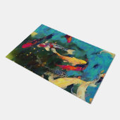 Japanischer Karpfen Door Mat Fußmatte (Schrägansicht)