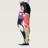 Japanischer Kimono Patern Leggins (Links)