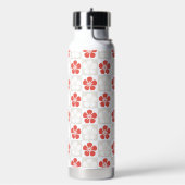 Japanischer KIMONO Stoff, Floret-Muster Trinkflasche (Links)