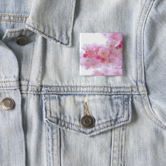 Japanischer Kirschbaum Blossom Button (Beispiel)