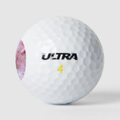 Japanischer Kirschbaum Blossom Golfball (Logo)