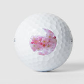 Japanischer Kirschbaum Blossom Golfball (Vorderseite)