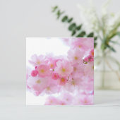 Japanischer Kirschbaum Blossom Karte (Stehend Vorderseite)
