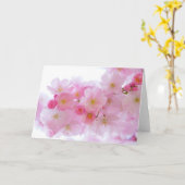 Japanischer Kirschbaum Blossom Karte (Gelbe Blume)