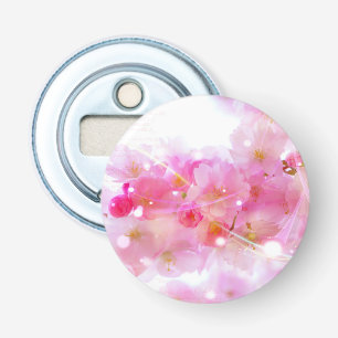 Japanischer Kirschbaum mit pastellrosa Blüten Flaschenöffner