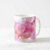 Japanischer Kirschbaum mit pastellrosa Blüten Kaffeetasse (VorderseiteRechts)