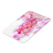 Japanischer Kirschbaum mit pastellrosa Blüten Magnet (Linke Seite)