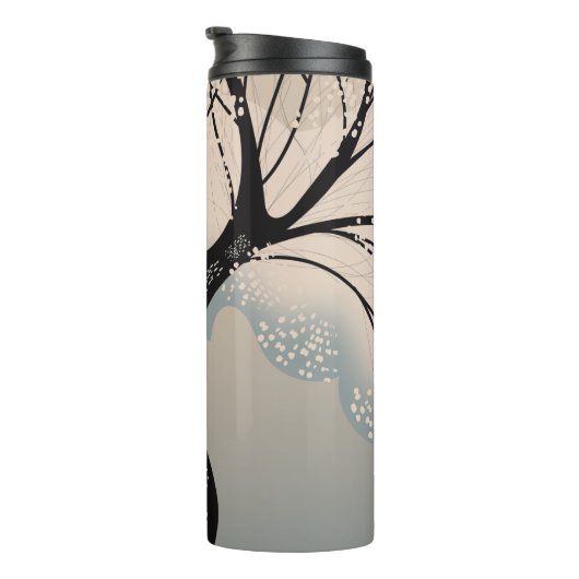 Japanischer Kirschbaum Thermosbecher (Nach rechts gedreht)