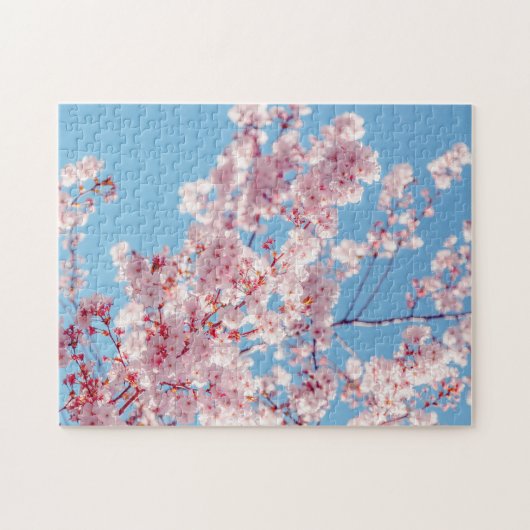 Japanischer Kirschblossom Tree Puzzle (Horizontal)