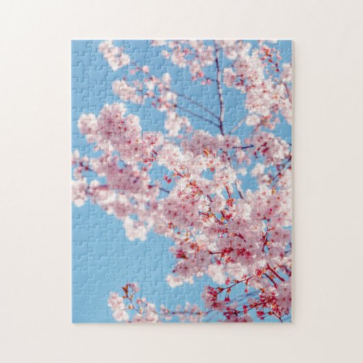 Japanischer Kirschblossom Tree Puzzle (Vertikal)