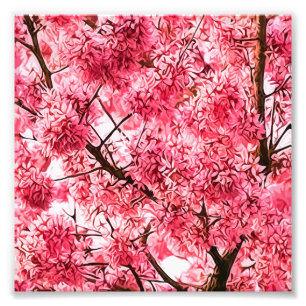 Japanischer Kirschblüten-Baum (2013) Fotodruck