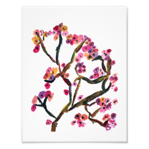 Japanischer Kirschblüten-Druck Fotodruck