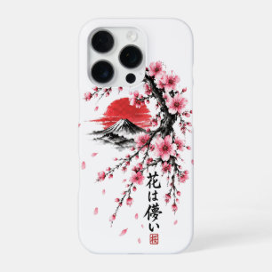 Japanischer Kirschblüten-Mount-Fuji-Phone-Case iPhone 16 Pro Hülle