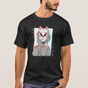 Japanischer Kitsune Folklore Fantasy Demon Nine Ta T-Shirt