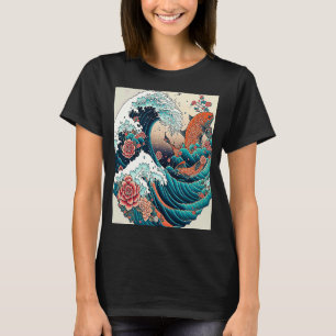 Japanischer Koi Carp Nishikigoi Fisch Japan 2 T-Shirt