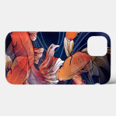Japanischer Koi Fisch Case-Mate iPhone Hülle (Rückseite (Horizontal))