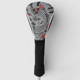 Japanischer Koi Fisch Golf Headcover