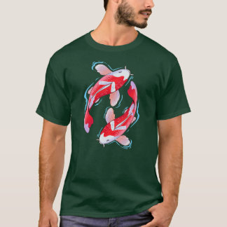 Japanischer Koi Fisch I Koi Carp Pond T-Shirt
