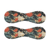 Japanischer Koi Fisch Nahtloses Muster Baseball (Paneele)