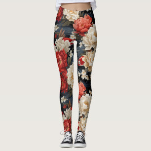 Japanischer Koi Fisch Nahtloses Muster Leggings