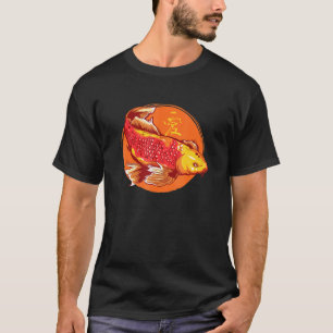 Japanischer Koi Fisch Nishikigoi Japan Carp Für Ko T-Shirt