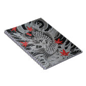 Japanischer Koi Fisch Notizblock (Rechte Seite)