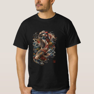 Japanischer Koi-Fisch   Traditionelle japanische T T-Shirt