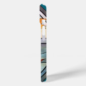 Japanischer Koi Fisch und Herbstleaves Case-Mate iPhone Hülle (Rückseite / Links)