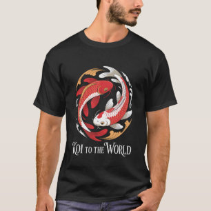 Japanischer Koi-Fisch Wortspiel Lustig T-Shirt