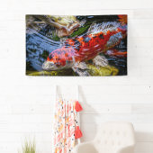 Japanischer Koi Fish Pond Banner (Insitu)