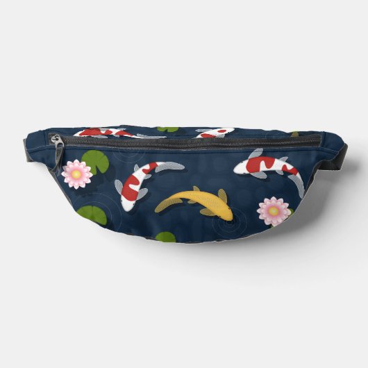 Japanischer Koi Fish Pond Bauchtasche (Ablage )
