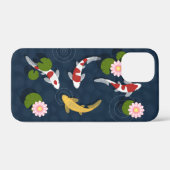 Japanischer Koi Fish Pond Case-Mate iPhone Hülle (Rückseite (Horizontal))