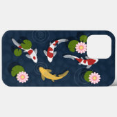 Japanischer Koi Fish Pond Case-Mate iPhone Hülle (Rückseite (Horizontal))
