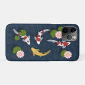 Japanischer Koi Fish Pond Case-Mate iPhone Hülle (Rückseite (Horizontal))
