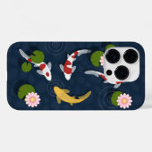 Japanischer Koi Fish Pond Case-Mate iPhone Hülle (Rückseite (Horizontal))