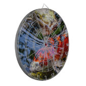 Japanischer Koi Fish Pond Dartscheibe (Vorderseite Links)