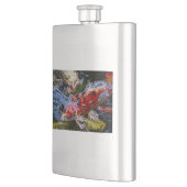Japanischer Koi Fish Pond Flachmann (Links)