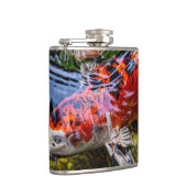 Japanischer Koi Fish Pond Flachmann (Rechts)