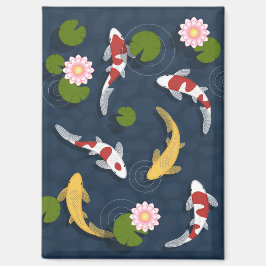 Japanischer Koi Fish Pond Magnet