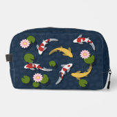 Japanischer Koi Fish Pond Waschbeutel (Vorderseite)