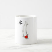 Japanischer Koi Tancho Feng Shui Water Kaffeetasse (Mittel)