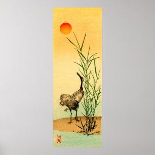 Japanischer Krane Nr. 1 Poster