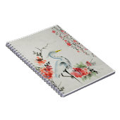 Japanischer Kranich Notizblock (Rechte Seite)
