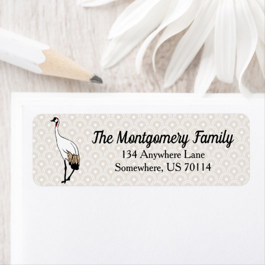 Japanischer Kranich | PERSONALISIERT (Insitu)