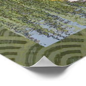 Japanischer Kranich Poster (Ecke)